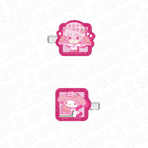 アニメ『魔入りました!入間くん』×サンリオキャラクターズ ヘアクリップ アスモデウス・アリス×マイメロディ sweets ver.